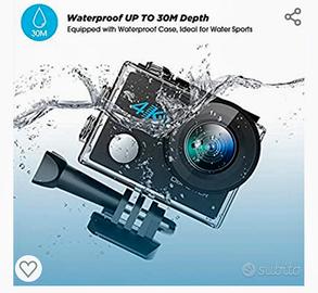 Action CAM subacqueo 4k Hd