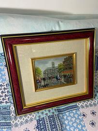 olio su tela Luciano LUTRING “Parigi”