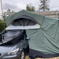 Tenda Tetto Quechua MH500 FRESH & BLACK + Veranda