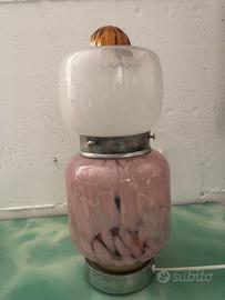 Lampadaa vintage vetro Murano rosa