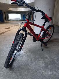 Bicicletta B'Twin ruota 20" età 6-9 anni