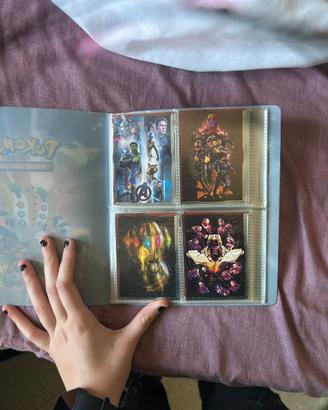 Carte Avengers Endgame Panini COLLEZIONE COMPLETA