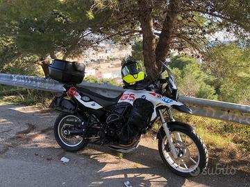 BMW gs 650f con motors 800 rotax