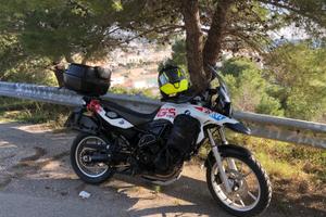 BMW gs 650f con motors 800 rotax