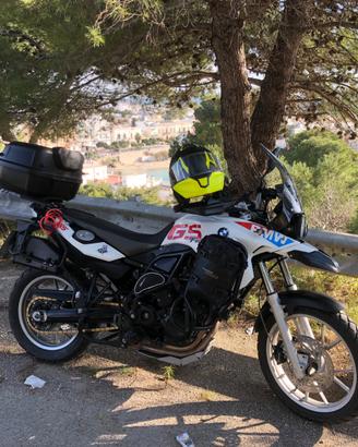 BMW gs 650f con motors 800 rotax