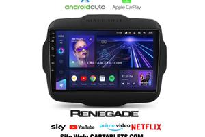Navigatore Carplay 9 pollici touch JEEP RENEGADE