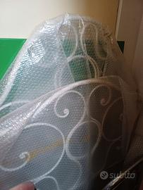 Letto singolo in ferro battuto