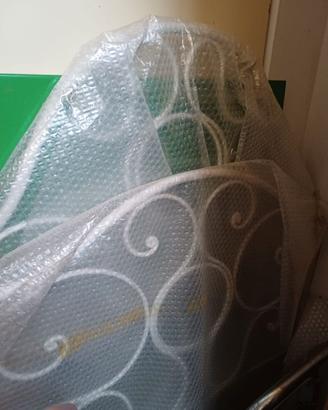 Letto singolo in ferro battuto