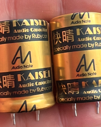 Condensatori Elettrolitici AUDIO NOTE  KAISEI
