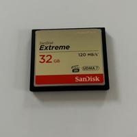 Sandisk Extreme compact flash 32GB