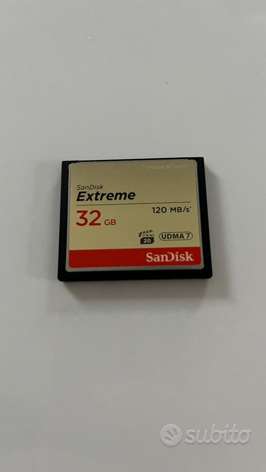 Scheda CompactFlash Extreme 32GB | Per Fotocamere Professionali | Video 4K E Full HD - Foto 11