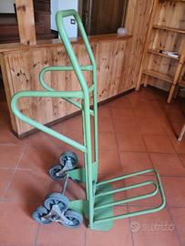 Carrello saliscale doppia pedana
