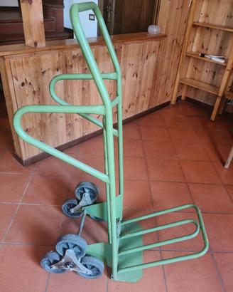 Carrello saliscale doppia pedana