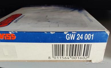 Gewiss placca 1 posto bianco compact gw24001