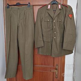 CARABINIERi uniforme divisa mod.51 panno truppa