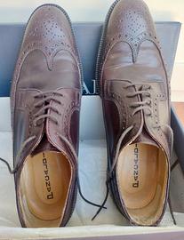 Scarpe uomo Pancaldi 1888 pelle marrone N. 43