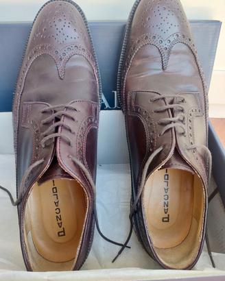 Scarpe uomo Pancaldi 1888 pelle marrone N. 43