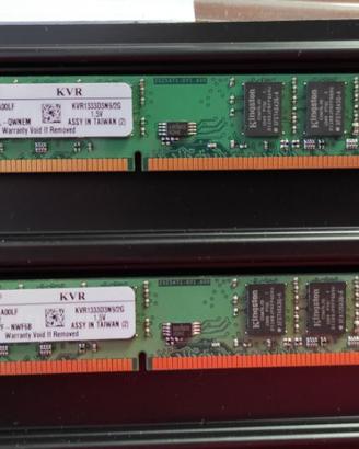 $G 2+2 moduli DDR 1333 10600 ram per desktop