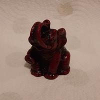 Statuetta orientale di elefante in resina 