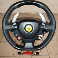 Thrumaster T80 + supporto wheel stand pro V2 rosso