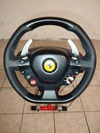 Thrumaster T80 + supporto wheel stand pro V2 rosso