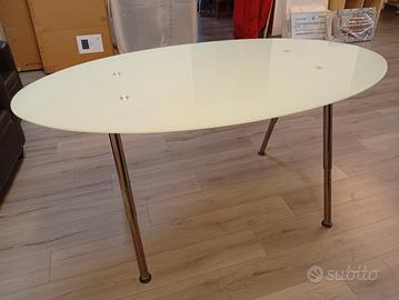 tavolo in vetro temperato