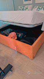 letto matrimoniale a cassone