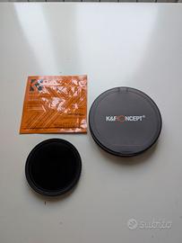 KF Nano X filtro ND variabile 2-32 67mm come nuovo