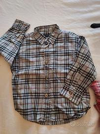 Burberry  camicia bimbo