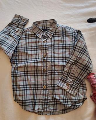 Burberry  camicia bimbo