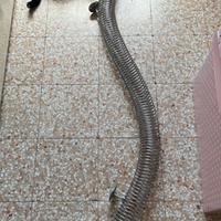 Molla acciaio arredo da parete porta cd o luce led