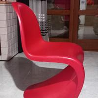 N. 4 Sedie rosse di Design
