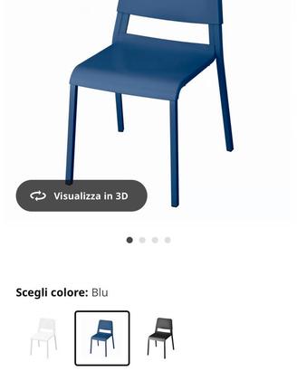 sedie impilabili ikea
