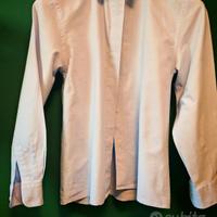 Camicia azzurra donna manica lunga
