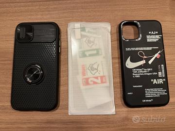 Cover + vetrino IPhone 11