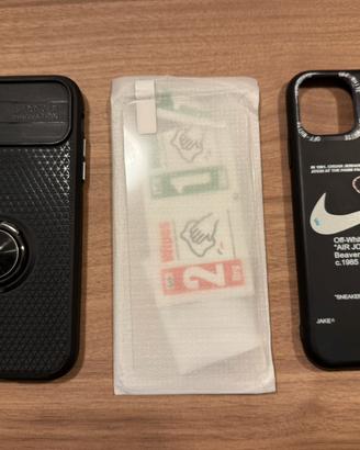 Cover + vetrino IPhone 11