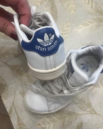 Scarpe bambino Adidas Stan Smith mis. 29 con lacci