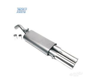 SILENZIATORE DI SCARICO PER VOLKSWAGEN VW GOLF II 