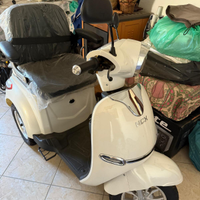 Scooter elettrico a tre ruote per anziani/disabili