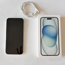 iPhone 15 plus, blu, 128 gb