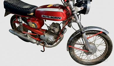 Moto Morini Corsaro 125 (1969) Targa Torino