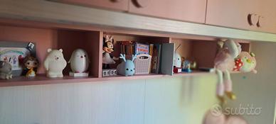 Cameretta bambina+cassettiera+culla(materasso inc)