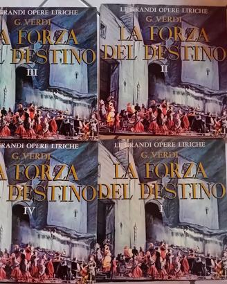dischi in 4 volumi La Forza del destino - Verdi