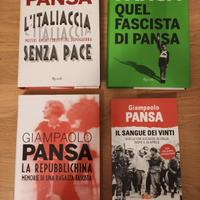 Lotto libri Giampaolo Pansa 