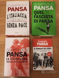 Lotto libri Giampaolo Pansa 