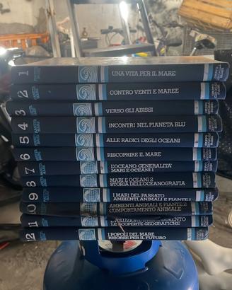 Enciclopedia pianeta mare cousteau 12-volumi cmp