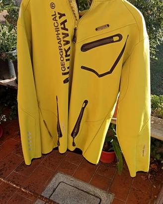 Giacca Softshell Geographical Norway Uomo - Giallo