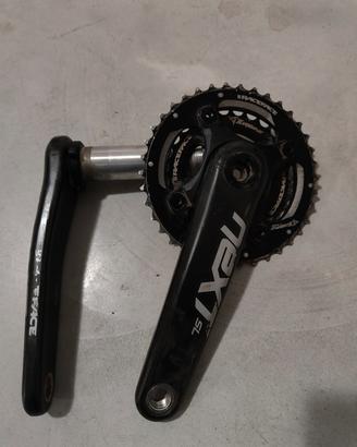 Guarnitura in carbonio next con corone 28/38