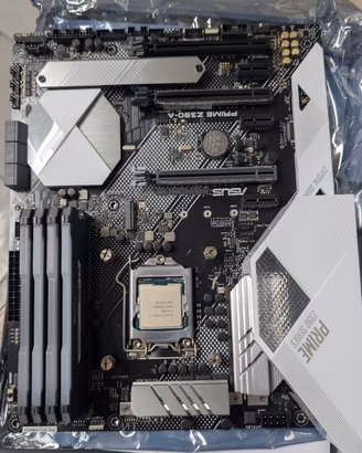 scheda Madre ASUS  PROCESSORE INTEL  RAM CORDAIR