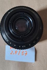 Obiettivo MIR 2,8/37 made in URSS